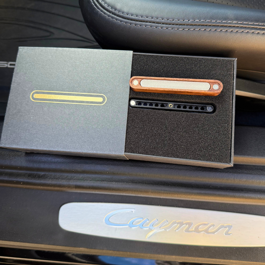 Time Traveller Freshener Set - Scentuary London Polished Alloy Car Diffuser