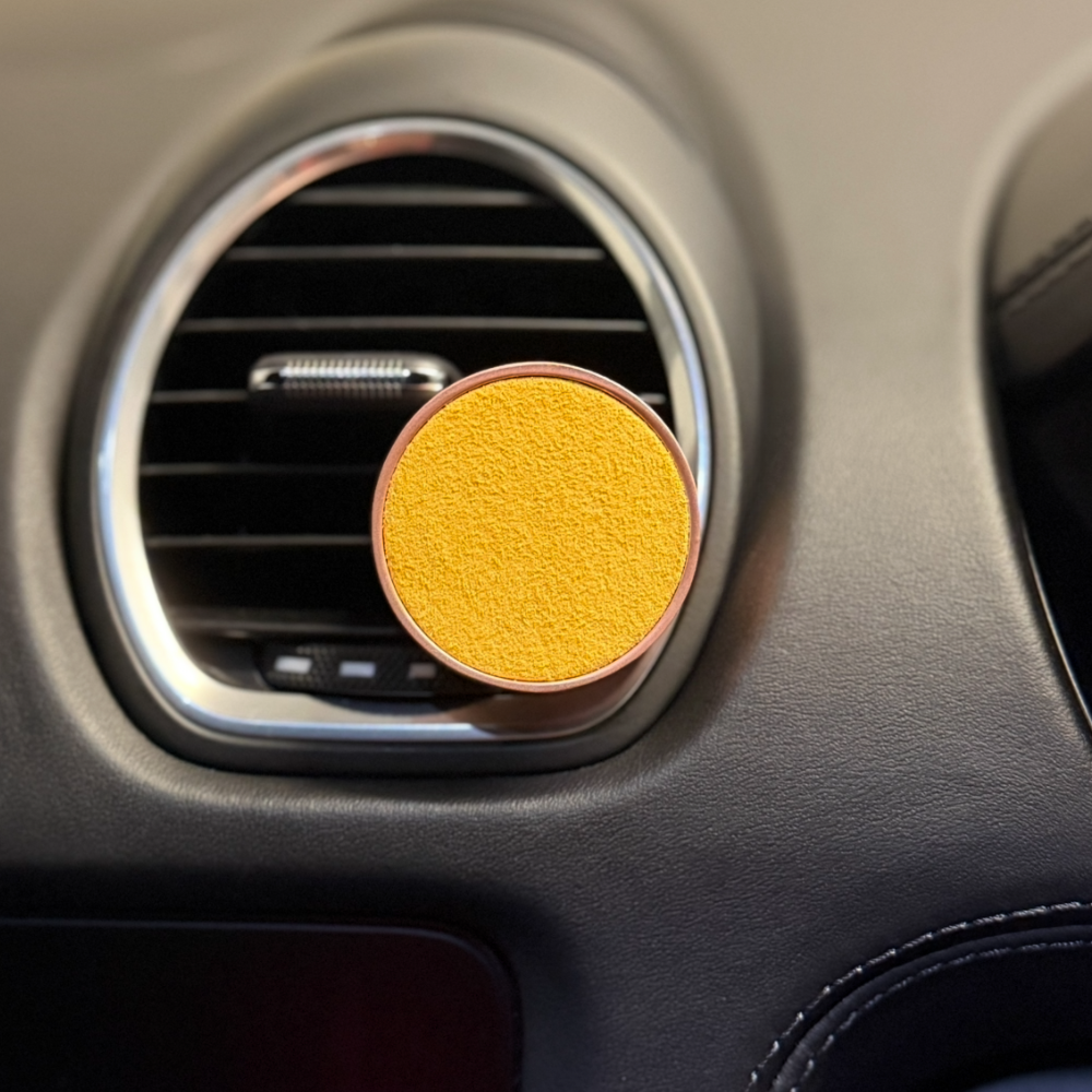 Aerial 360 (Matt Edition) Freshener Set - Scentuary London Sunflower Yellow Car Diffuser